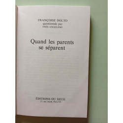 Quand les parents se séparent
