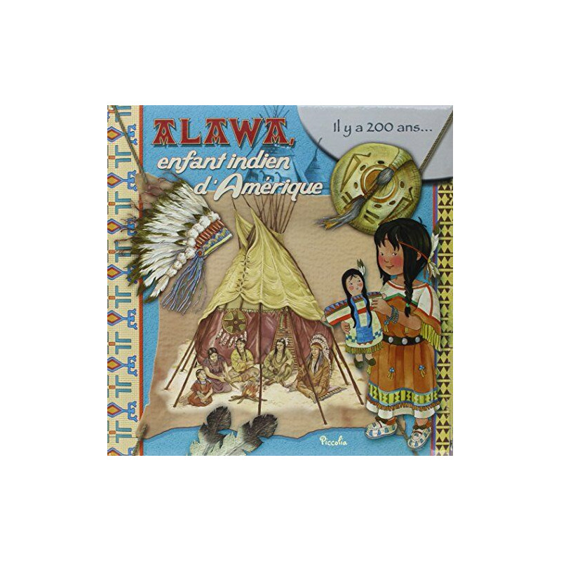 Alawa enfant indien d'Amérique