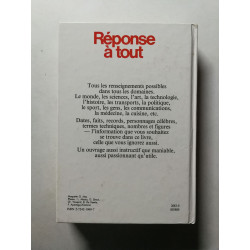 Réponse à tout