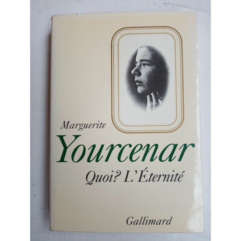 quoi L'éternité gallimard