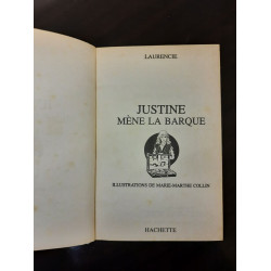 Justine mene la barque