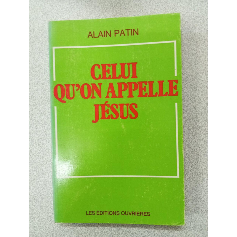 Celui qu'on appelle jesus