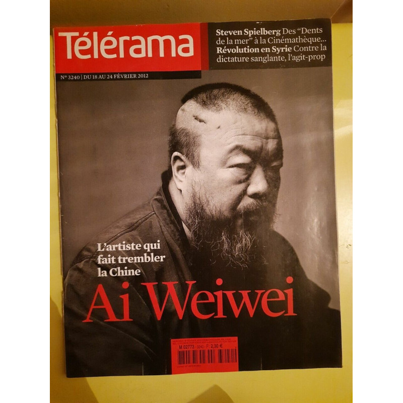 Nº3240 L'Artiste Qui Fait Trembler La chine ai Weiwei 2012