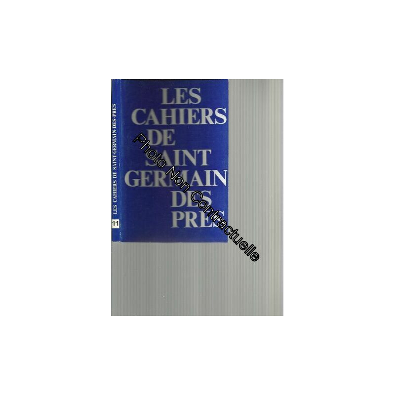 Les Cahiers De Saint Germain Des Prés N° 11