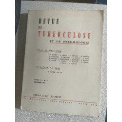 Revue de Tuberculose et de Pneumologie N° 7 - Tome 23 Juillet 1959
