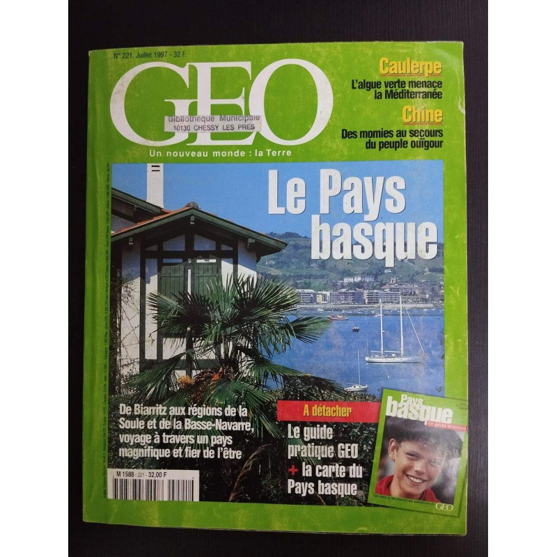 Revue Géo Magazine N° 221