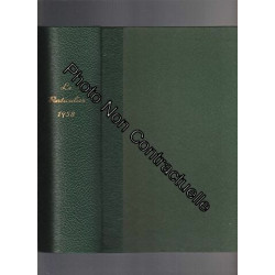 Revue mensuel LE PARTICULIER Reliure éditeur année 1958 complète...