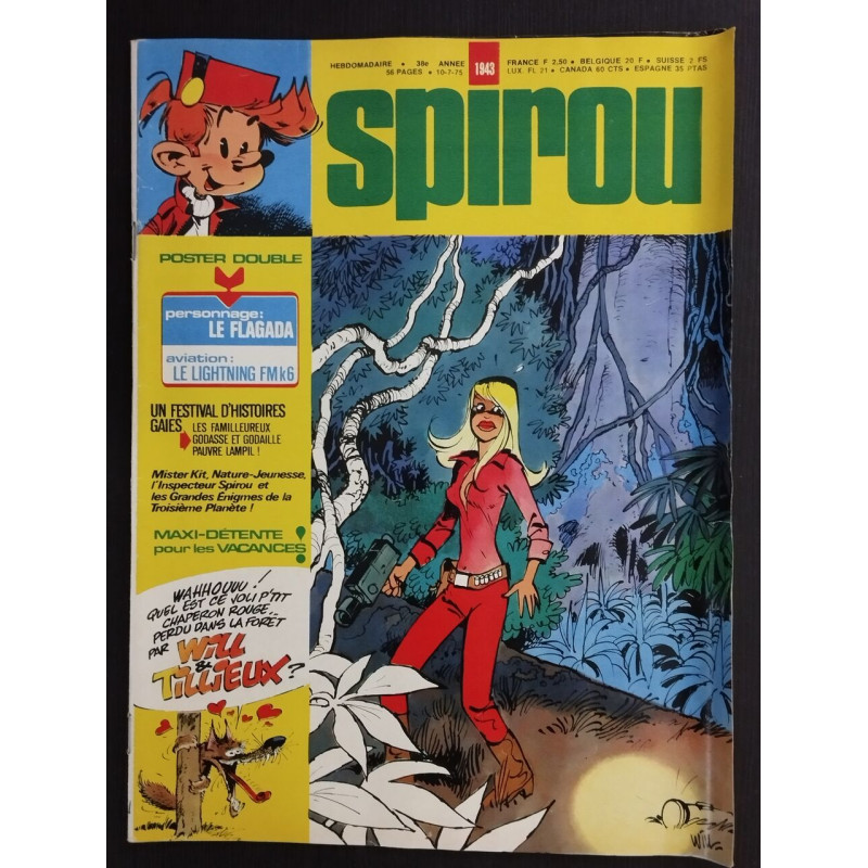 Revue Le Journal de Spirou N° 1943