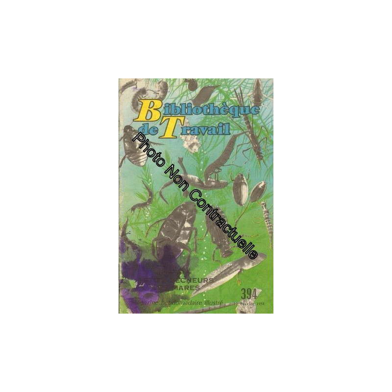 Bt Bibliothèque De Travail N° 394 : Petits Pêcheurs Des Mares Ou...