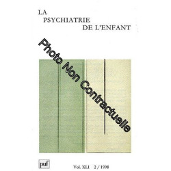 Psychiatrie de l'enfant 1998 numéro 2
