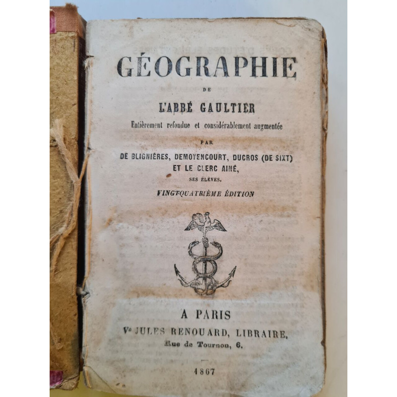 Geographie de l'abbé Gaultier