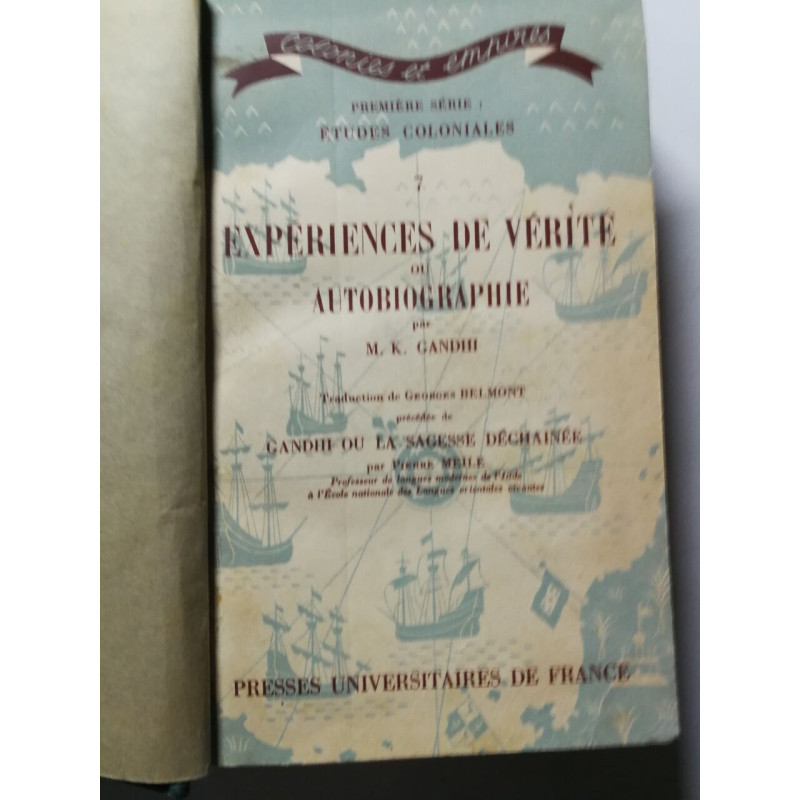 Experiences de verite ou autobiographie