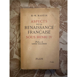 Aspects de la renaissance française sous Henri IV‎