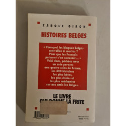 Histoires Belges: Le livre qui donne la frite