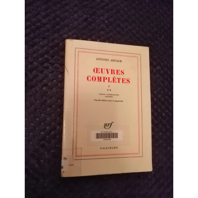 Oeuvres complètes Tome 1 parte 2