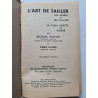 L'art de tailler