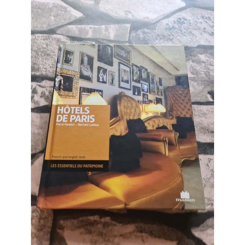 Hôtels de Paris: Edition bilingue français-anglais
