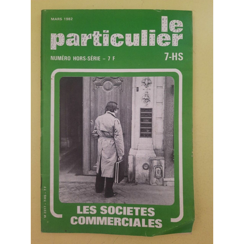 Le Particulier n 7 hors série Mars 1982