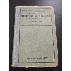 Histoire de france du XVIe siécle a 1774