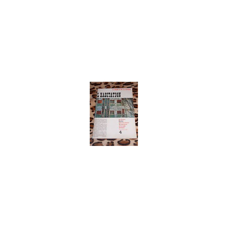L'HABITATION - LES GUIDES BORDAS POUR LES CLASSES DE TRANSITION ET...