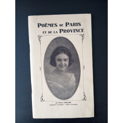 Poèmes de Paris et de la Province