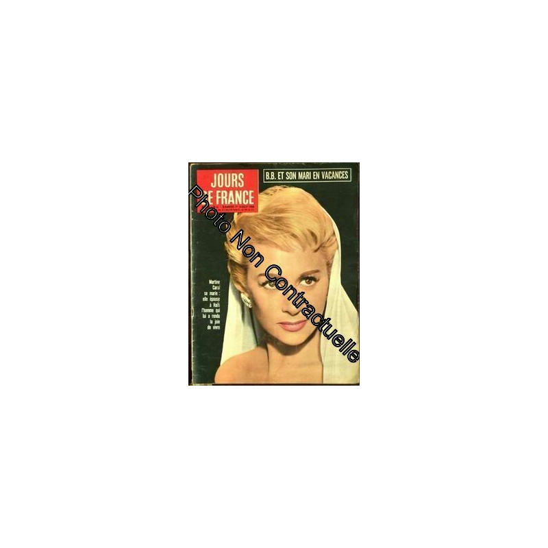 Jours De France N°246 Du 01-08-1959