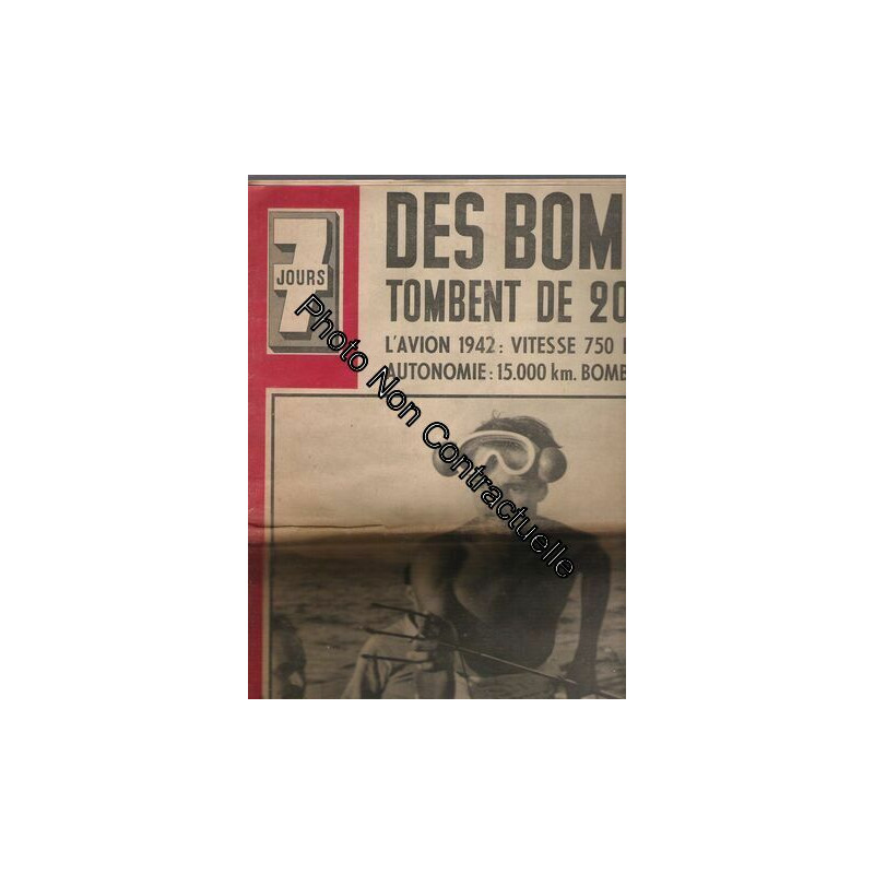 7 Jours N° 47 : Des Bombes Tombent De 20000 Metres