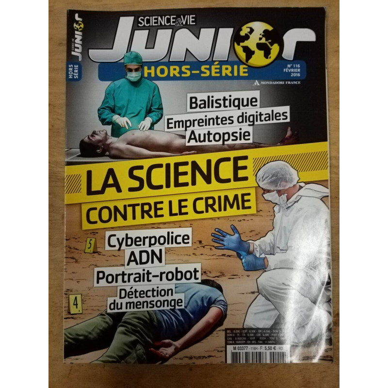 Science et Vie Junior Nº116 / Février 2016
