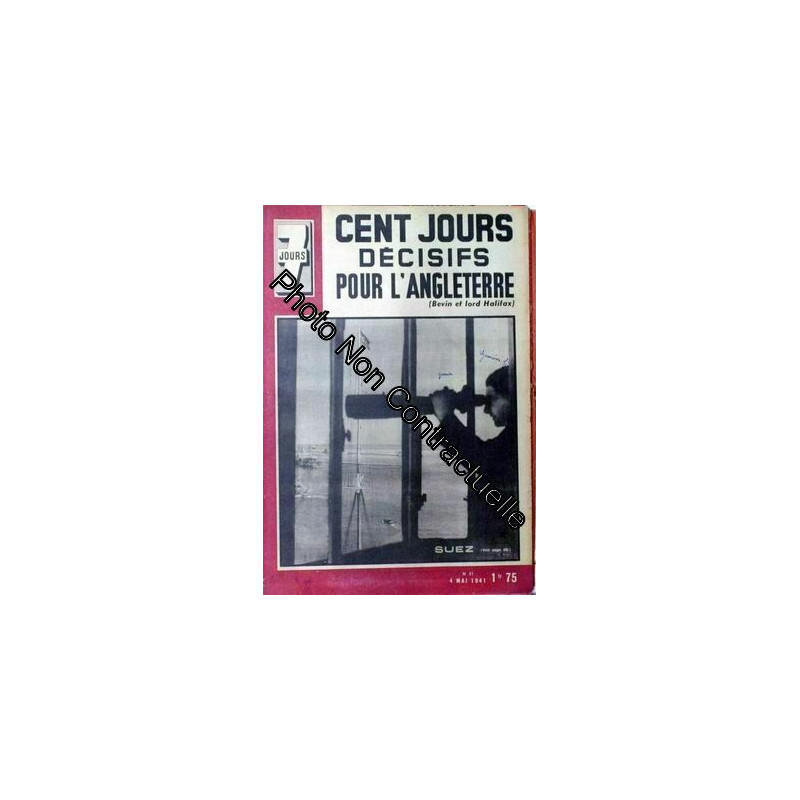 7 Jours N° 31 Du 04/05/1941