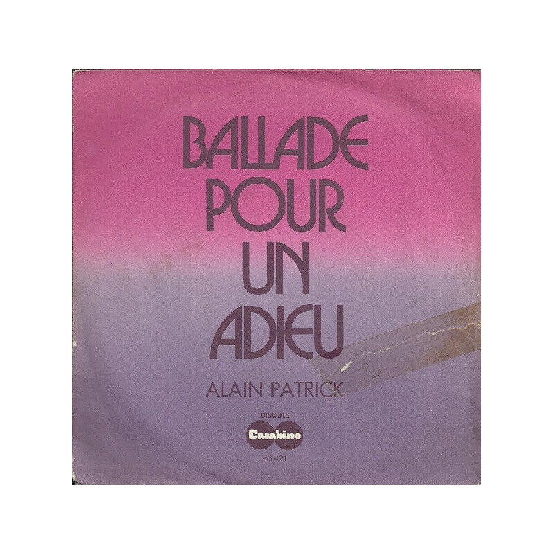Ballade Pour Un Adieu