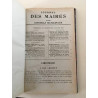 JOURNAL DES MAIRES ET DES CONSEILS MUNICIPAUX année 1923 complete...
