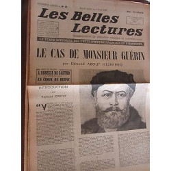 Les Belles Lectures n73 du 30 Juillet au 5 Août 1947 Le Cas de...