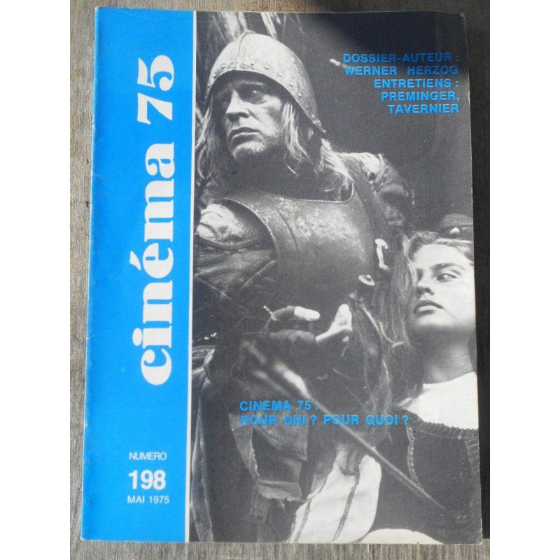Cinéma 75 n198 mai 1975 Werner herzog preminger tavernier