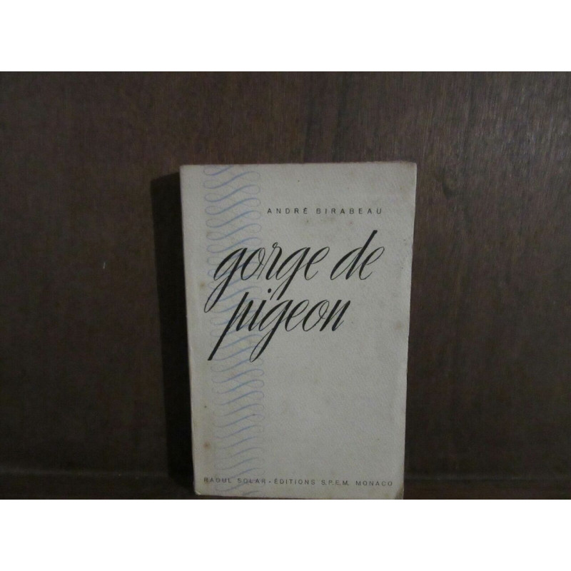 André birabeaugorge de Pigeon