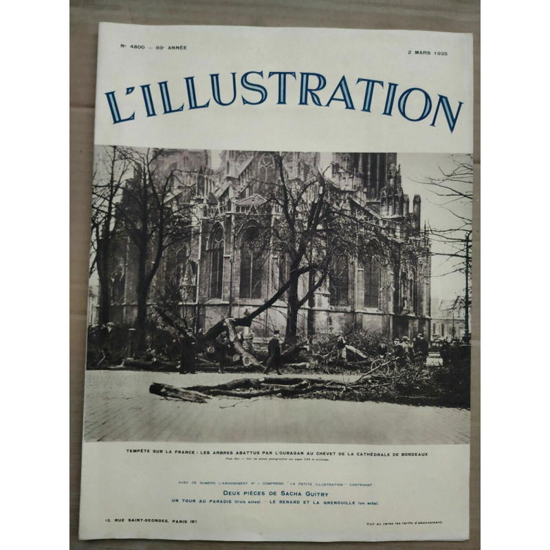 n4800 2 Mars 1935 La Petite Illustration n713 2 Mars 1935