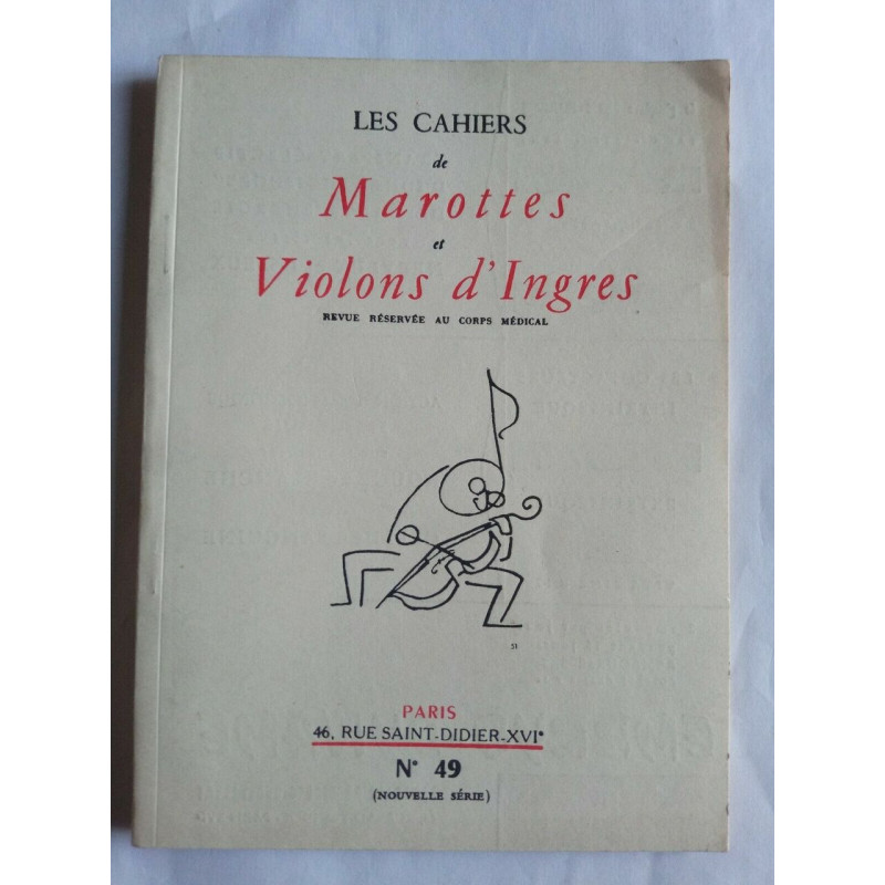 Les Cahiers de Marottes Violons d'Ingres Nº 49 1958