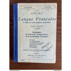 Cours de Grammaire et Exercices Preparatoires a la Composition