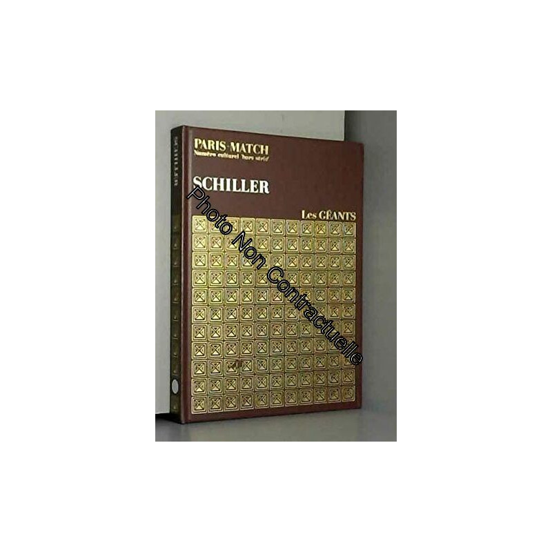 Schiller paris match numero culturel hors serie collection les geants