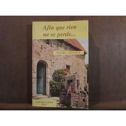 AFIN QUE RIEN NE SE perde