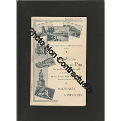 Institution Sainte-Marie à Belfort - Distribution des Prix de 1932...