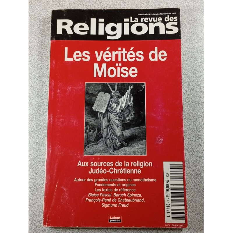 La revue des Religions - Les vérités de Moïse n°4