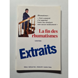 La fin des rhumatismes