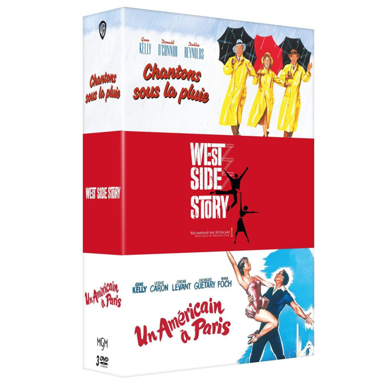 Comédies musicales - coffret 3 films : chantons sous la pluie + un...