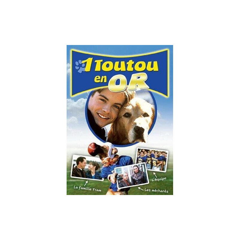 Un toutou en or - airbud 2 - Neuf sous blister