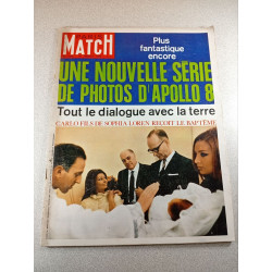Paris Match n°1028 - Une nouvelle série de photos d'Apollo 8