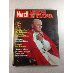 Paris Match n°1619 - Le Pape en France