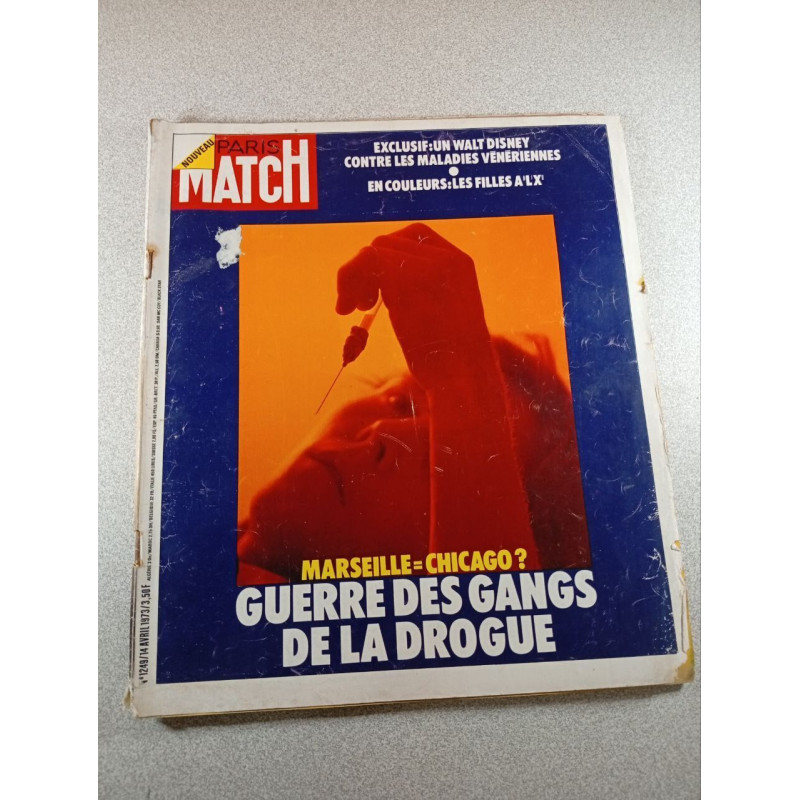 Paris Match n°1249 - Guerre des gangs de la drogue