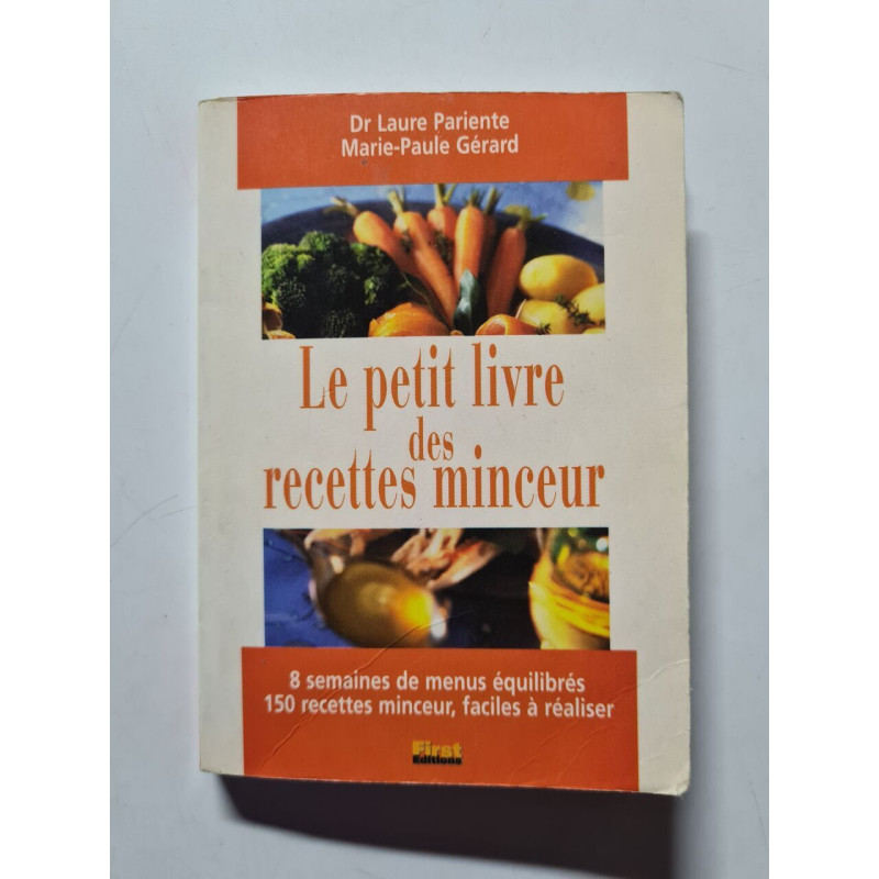 Le petit livre des recettes minceur