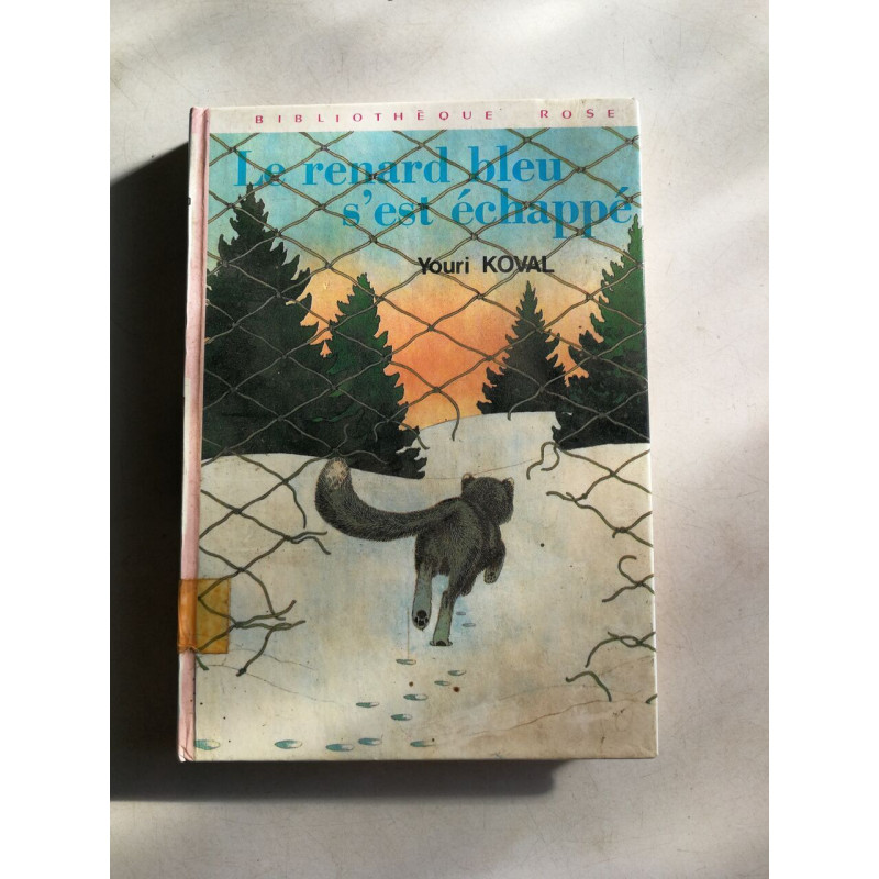 Le renard bleu s'est échappé