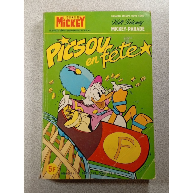 Le Journal de Mickey n°1424 bis Picsou en fête